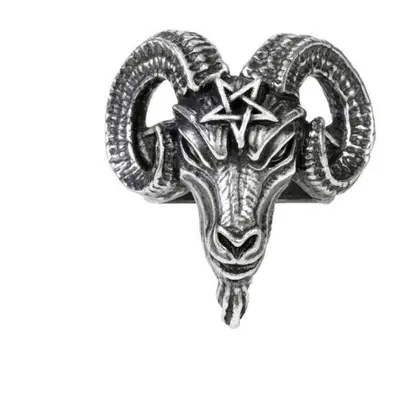 Ring ALCHEMY GOTHIC - Baphomet - Pewter