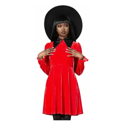 women's dress KILLSTAR - Cathedral II - Red