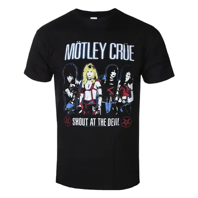 t-shirt metal men's Mötley Crüe - Shout At The Devil - ROCK OFF