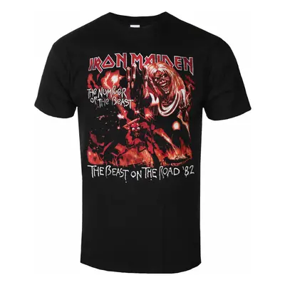 men's t-shirt Iron Maiden - NOTB The Beast He The Road - BLACK - ROCK OFF