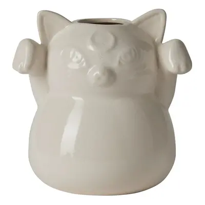 decoration (vase) KILLSTAR - Ghost Kitty Vase - White