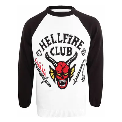 sweater unisex Stranger Things - Christmas Jumper Hellfire Club