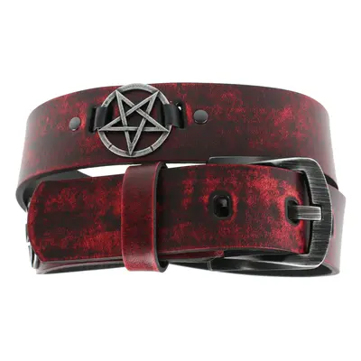 Belt Pentragram - red