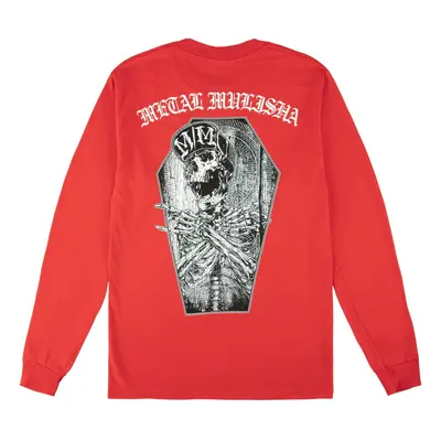 men's long-sleeved t-shirt METAL MULISHA - REMNANT - RED