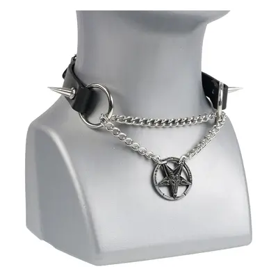 Choker necklace Baphomet