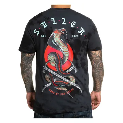 men's t-shirt SULLEN - PREMIUM - CROSS HAMMERS - BLK/DK GRAY