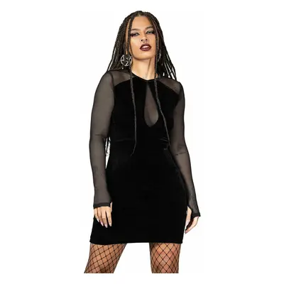 women's dress KILLSTAR - Viperidae Mini - Black