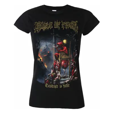 women's t-shirt Cradle of Filth - Existence Is Futile Black