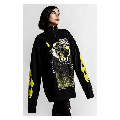 Unisex sweatshirt KILLSTAR - Shine Bright Track - Black