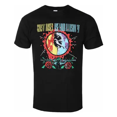 men's t-shirt Guns N' Roses - UYI Circle Splat - ROCK OFF