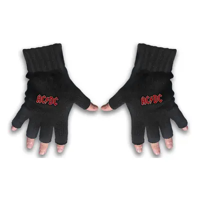 fingerless gloves AC/DC - Logo - FG011