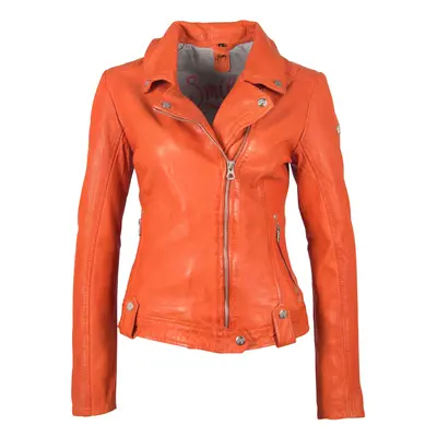 Women's (biker) jacket GGFavour LAMAXV Orange