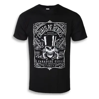 t-shirt metal men's Guns N' Roses - Bourbon - ROCK OFF