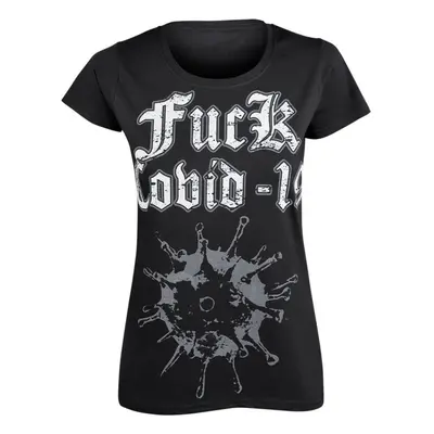 Women's t-shirt AMENOMEN - FUCK COVID