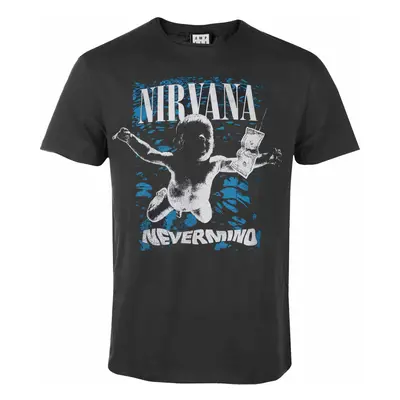 men's T-shirt NIRVANA - NEVERMIND - charcoal - AMPLIFIED