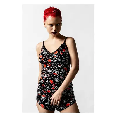 Women's tank top (pyjamas) KILLSTAR - Gnomies Cami - Black