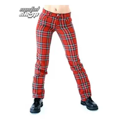 pants women Black Pistol - Tartan Pants Red-Green