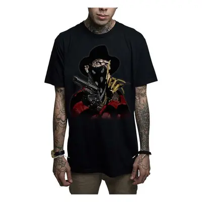 men's t-shirt MAFIOSO - ELM ST. - BLK