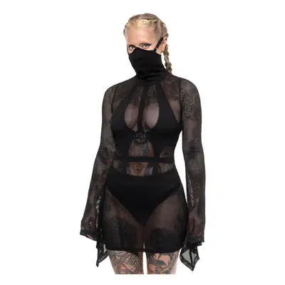 Women's dress KILLSTAR - Neo Nyx Mask - Black