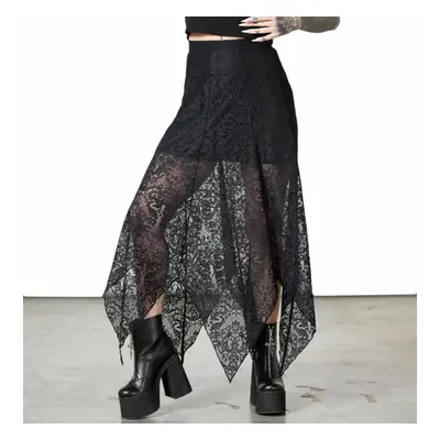 women's skirt KILLSTAR - Somnia Lace Maxi - Black