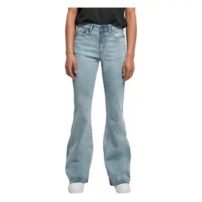 women's trousers URBAN CLASSICS - Flared Denim - TB4549