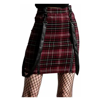 Women's skirt KILLSTAR - Daze Of Our Lives - Blood