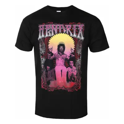 men's T-shirt Jimi Hendrix - Karl Ferris Wheel - BLACK - ROCK OFF