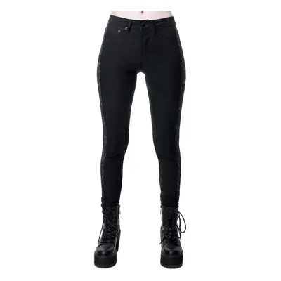 Women's trousers KILLSTAR - Vanquish Jeans - BLACK