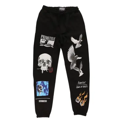 men's trousers (sweatpants) PRIMITIVE x GUNS N' ROSES - Don't Cry - black