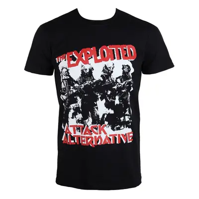 t-shirt metal men's Exploited - The Attack - PLASTIC HEAD