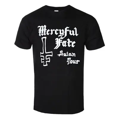 t-shirt metal men's Mercyful Fate - SATAN TOUR - PLASTIC HEAD