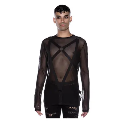 Men's long sleeve t-shirt KILLSTAR - Elysium Fishnet