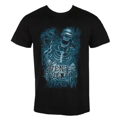 t-shirt metal men's Avenged Sevenfold - Chained skeleton - ROCK OFF