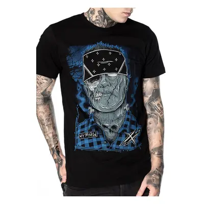 t-shirt hardcore men's - FRANCKY - HYRAW