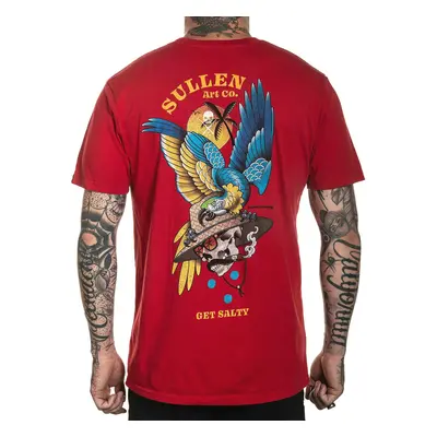 Men's t-shirt SULLEN - GET SALTY - RED