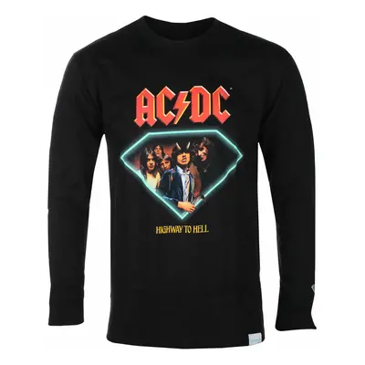 men's t-shirt long sleeve DIAMOND X AC/DC - Highway To Hell - Black