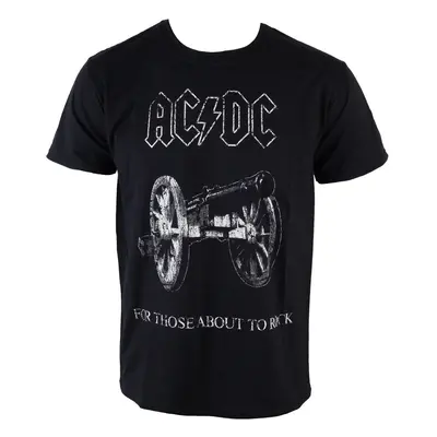 t-shirt metal men's AC-DC - About To Rock - ROCK OFF