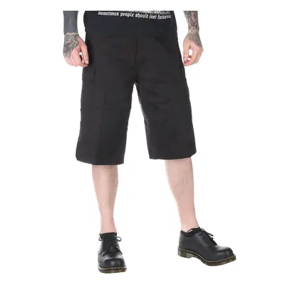 men's shorts ROTHCO - LONGER STYLE - BLACK