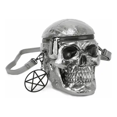 handbag (bag) KILLSTAR - Grave Digger Skull - Gunmetal