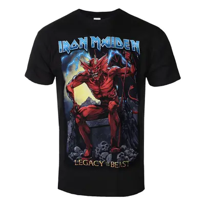 t-shirt metal men's Iron Maiden - Legacy of the Beast Devil - ROCK OFF