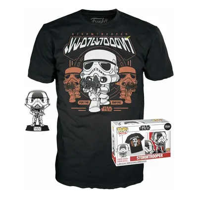 set (figurine + t-shirt) Star Wars - POP! & Tee Stormtrooper