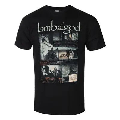 Men's t-shirt Lamb Of God - Album Collage - ROCK OFF