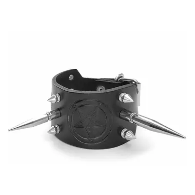 bracelet BIG SPIKE BAPHOMET