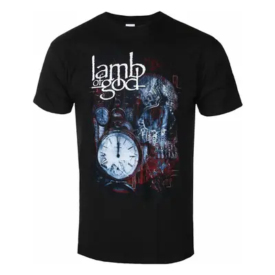 Men's t-shirt Lamb Of God - Circuitry Skull Recolor - Black - ROCK OFF