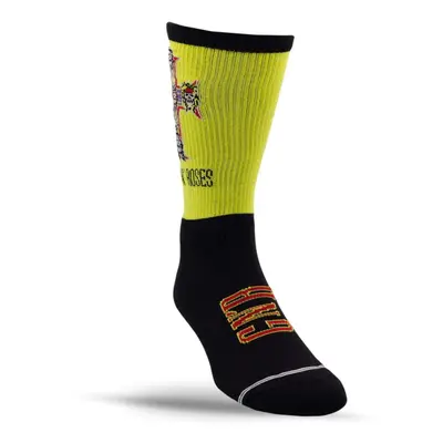 socks PERRI'S SOCK - Guns N' Roses - CROSS LOGO - YELLOW