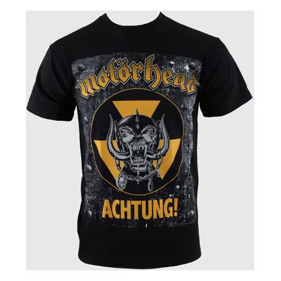 men's t-shirt Motörhead - Achtung g- Blk - ROCK OFF