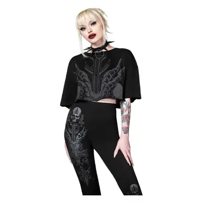 women's t-shirt (top) KILLSTAR - Night Roller - Black