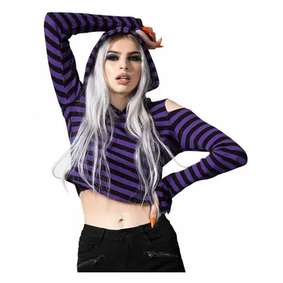 women's t-shirt with long sleeves KILLSTAR - Zephyr - Purple