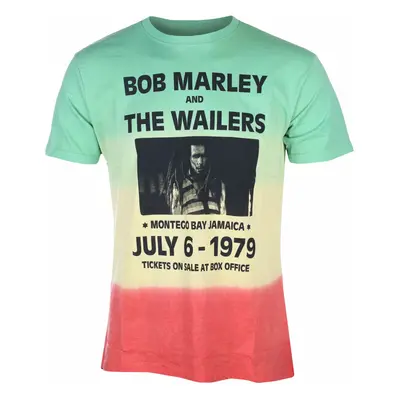 men's t-shirt Bob Marley - Montego Bay - GREEN - ROCK OFF