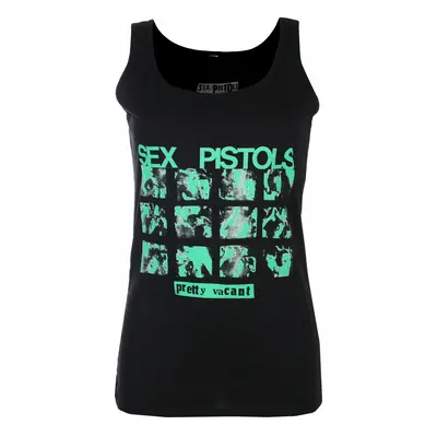 women's tank top Sex Pistols - Pretty Vacant - Black - ROCK OFF